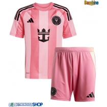 Maglie da calcio Inter Miami Prima Maglia Bambino 2025-26 Manica Corta + Pantaloni corti)